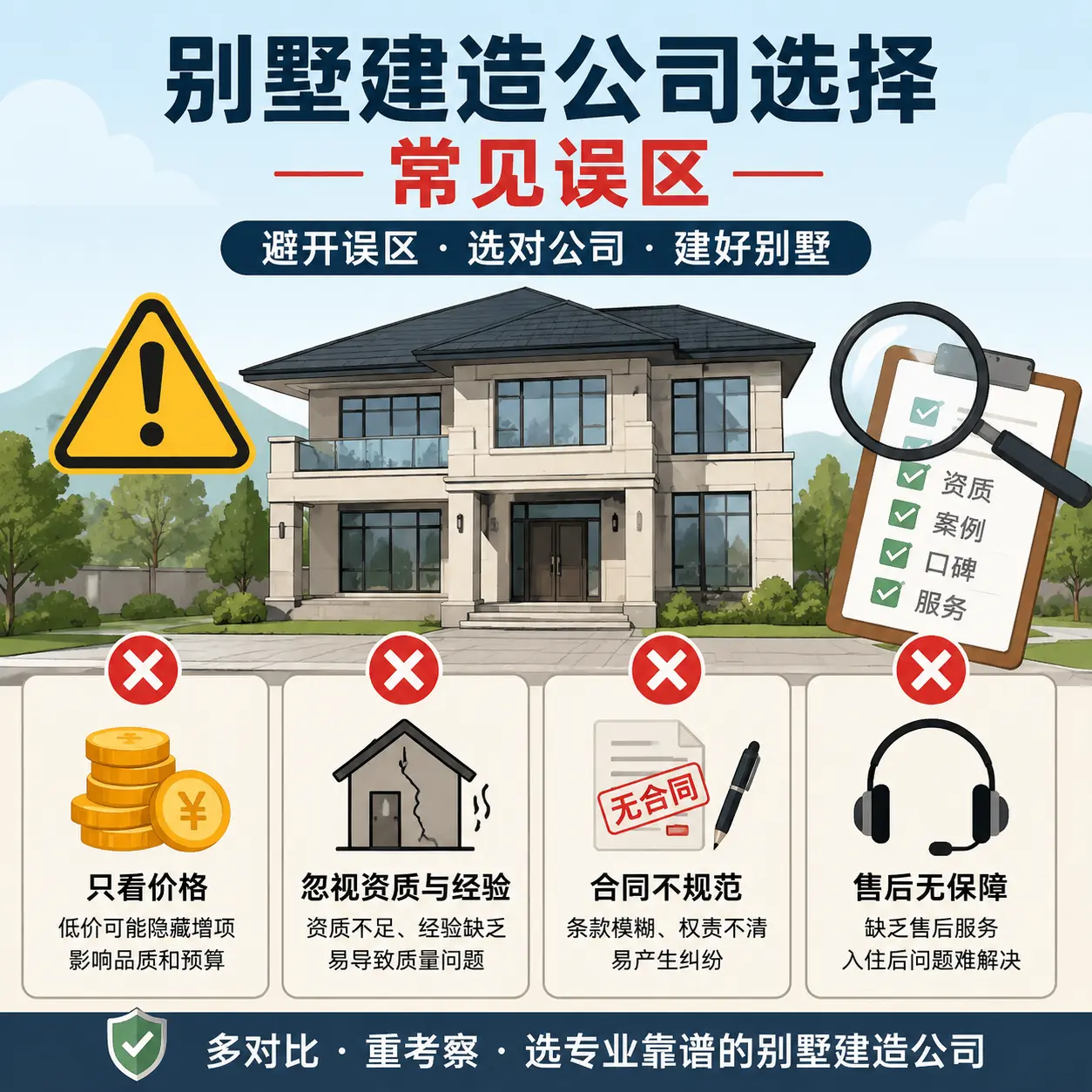 松桃 别墅建造公司推荐：了解市场行情与服务内容
