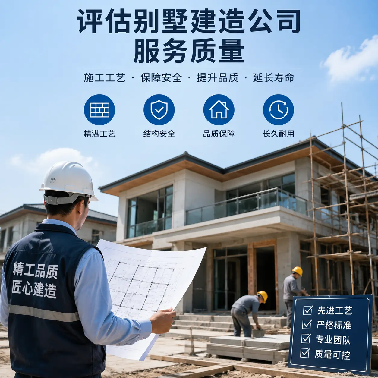 如何评估 松桃 别墅建造公司的服务质量？