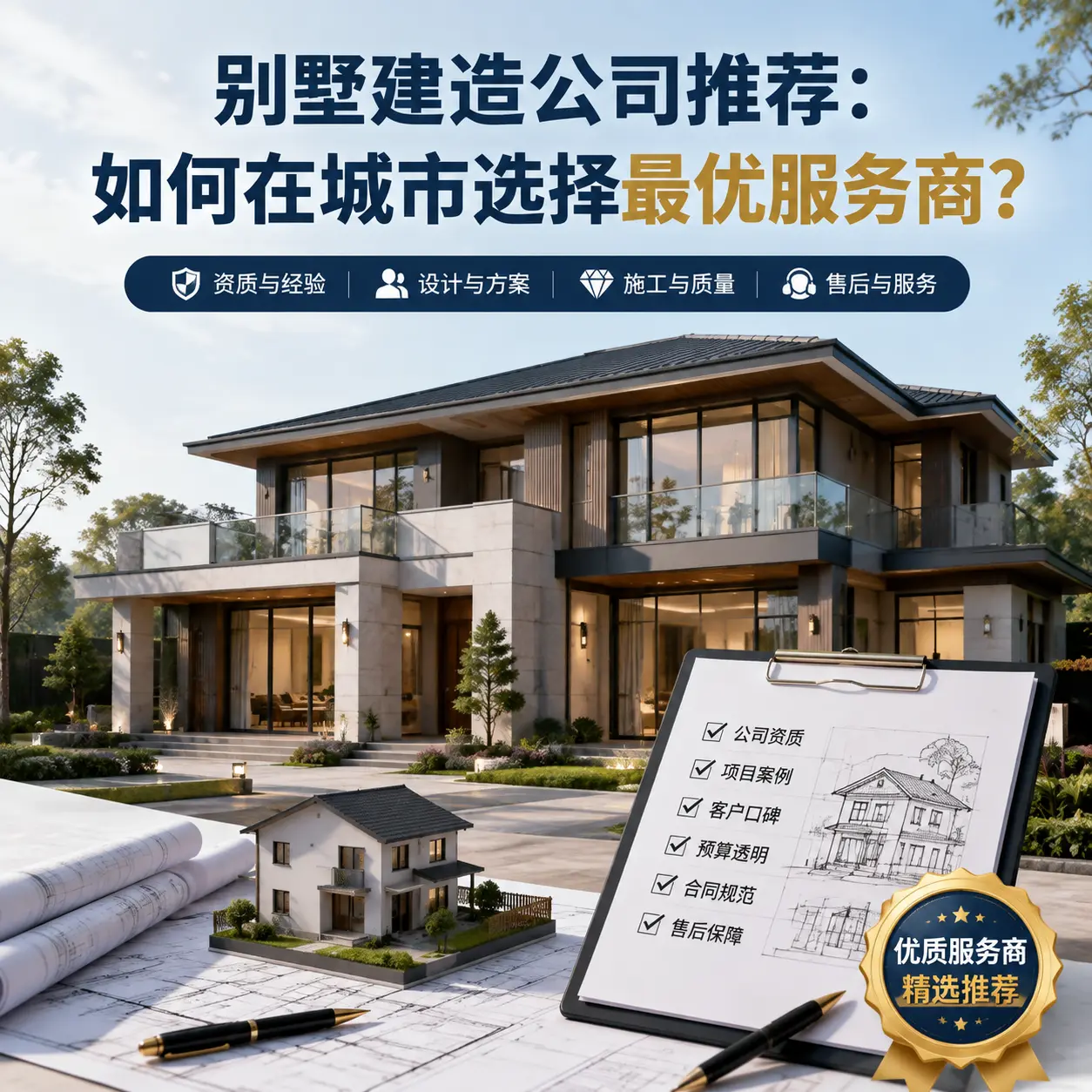 别墅建造公司推荐：如何在 松桃 选择最优服务商？