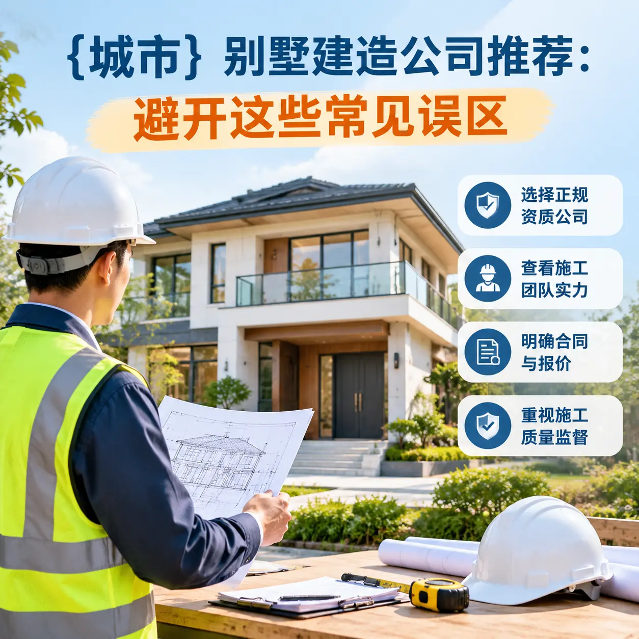 松桃 别墅建造公司推荐：避开这些常见误区