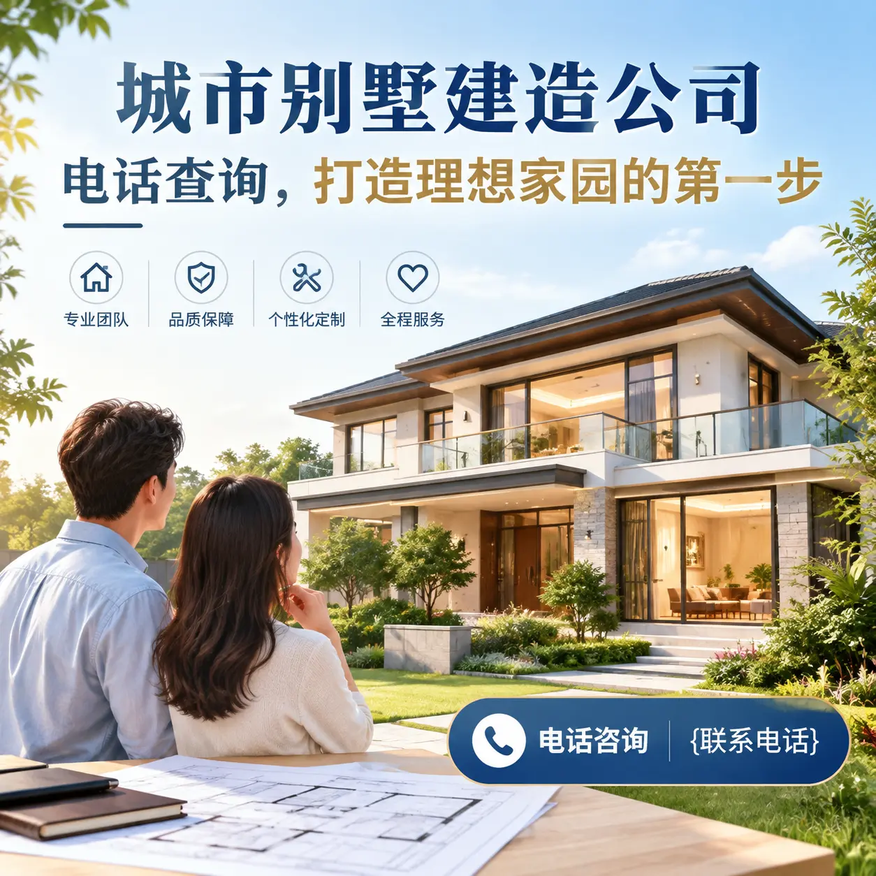 松桃别墅建造公司电话查询，打造理想家园的第一步