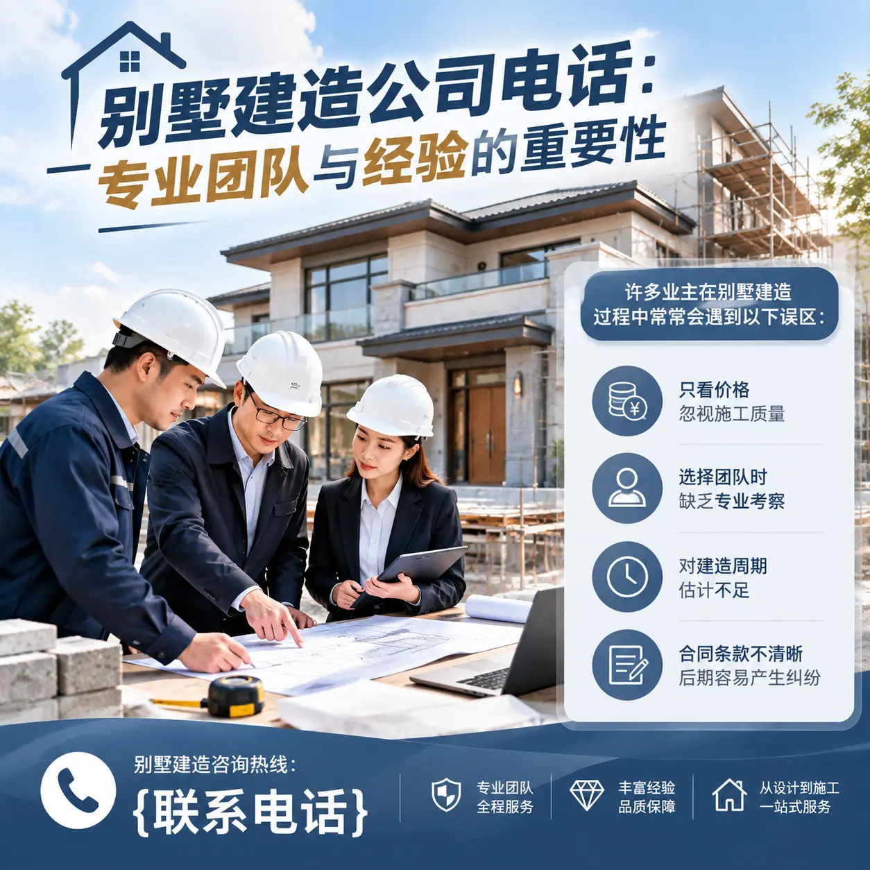 松桃别墅建造公司电话：专业团队与经验的重要性