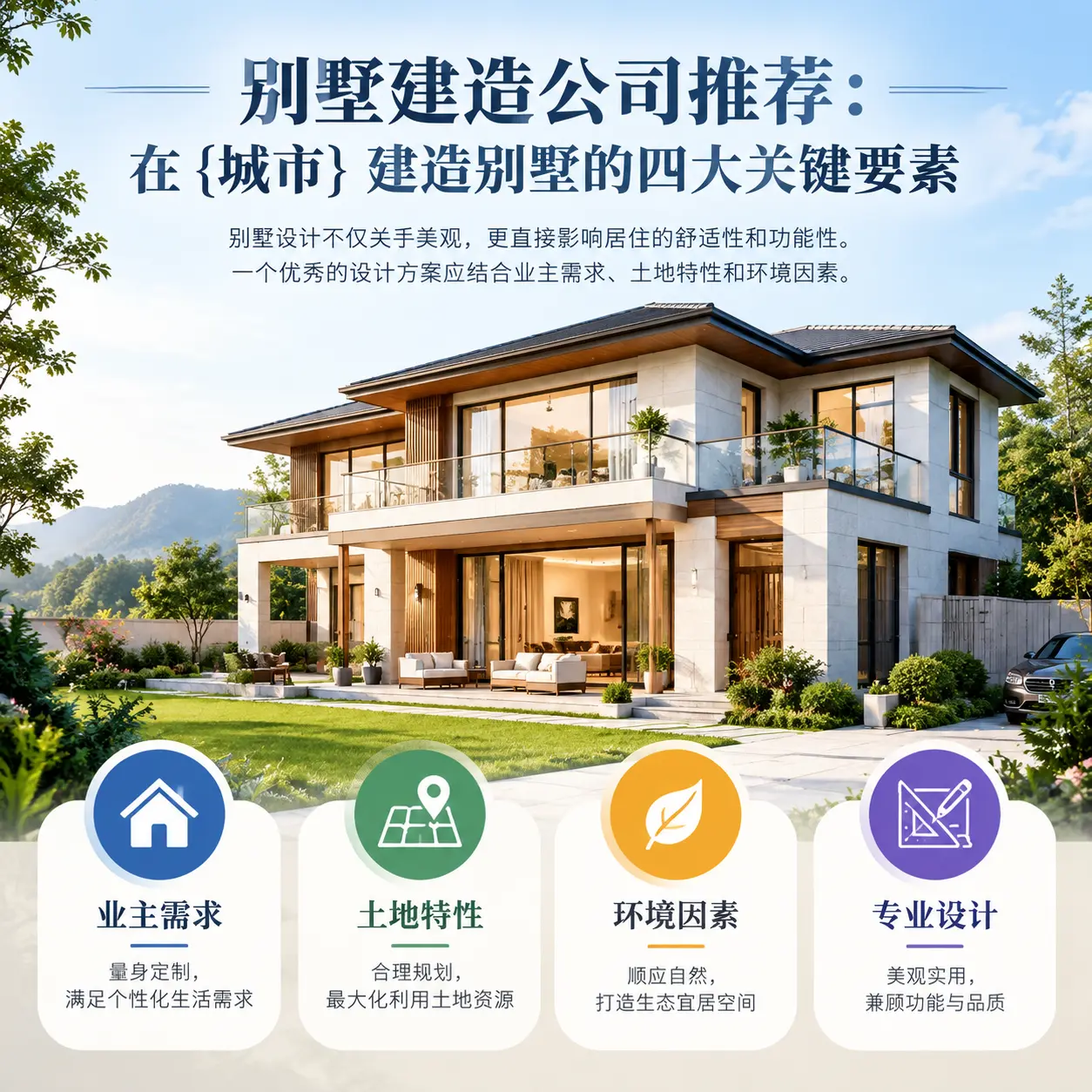 别墅建造公司推荐：在 松桃 建造别墅的四大关键要素