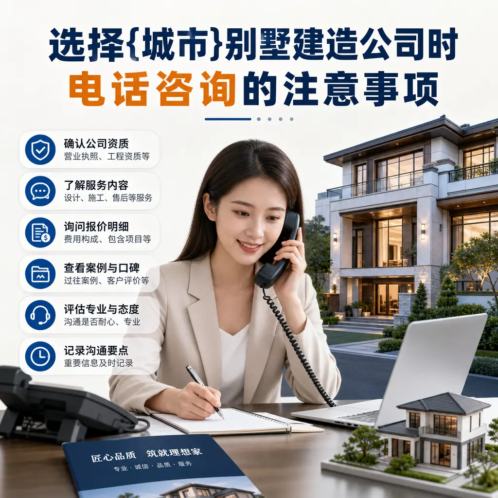 选择松桃别墅建造公司时，电话咨询的注意事项