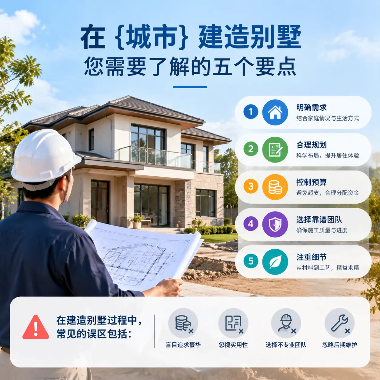 在 松桃 建造别墅，您需要了解的五个要点