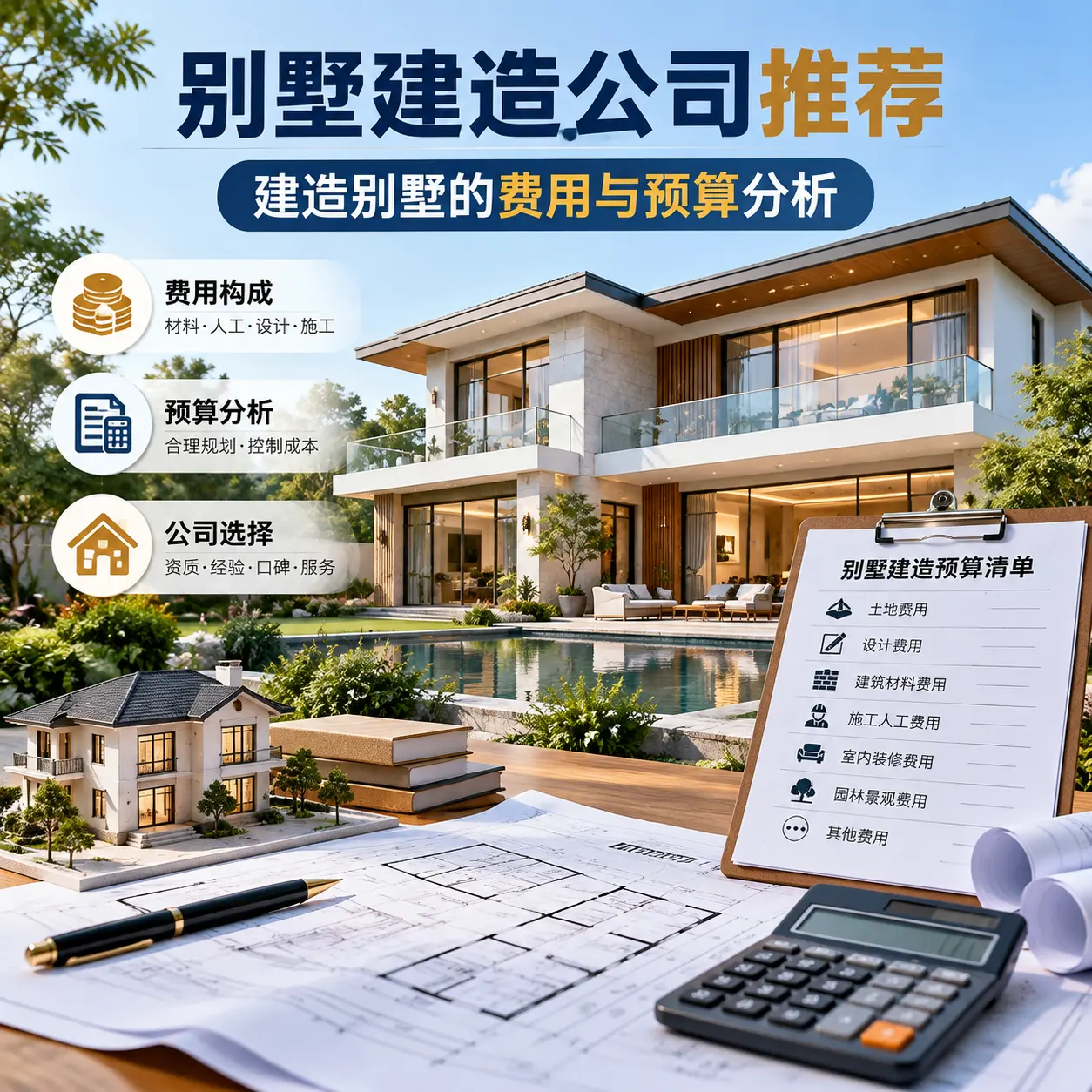 别墅建造公司推荐: 松桃 建造别墅的费用与预算分析