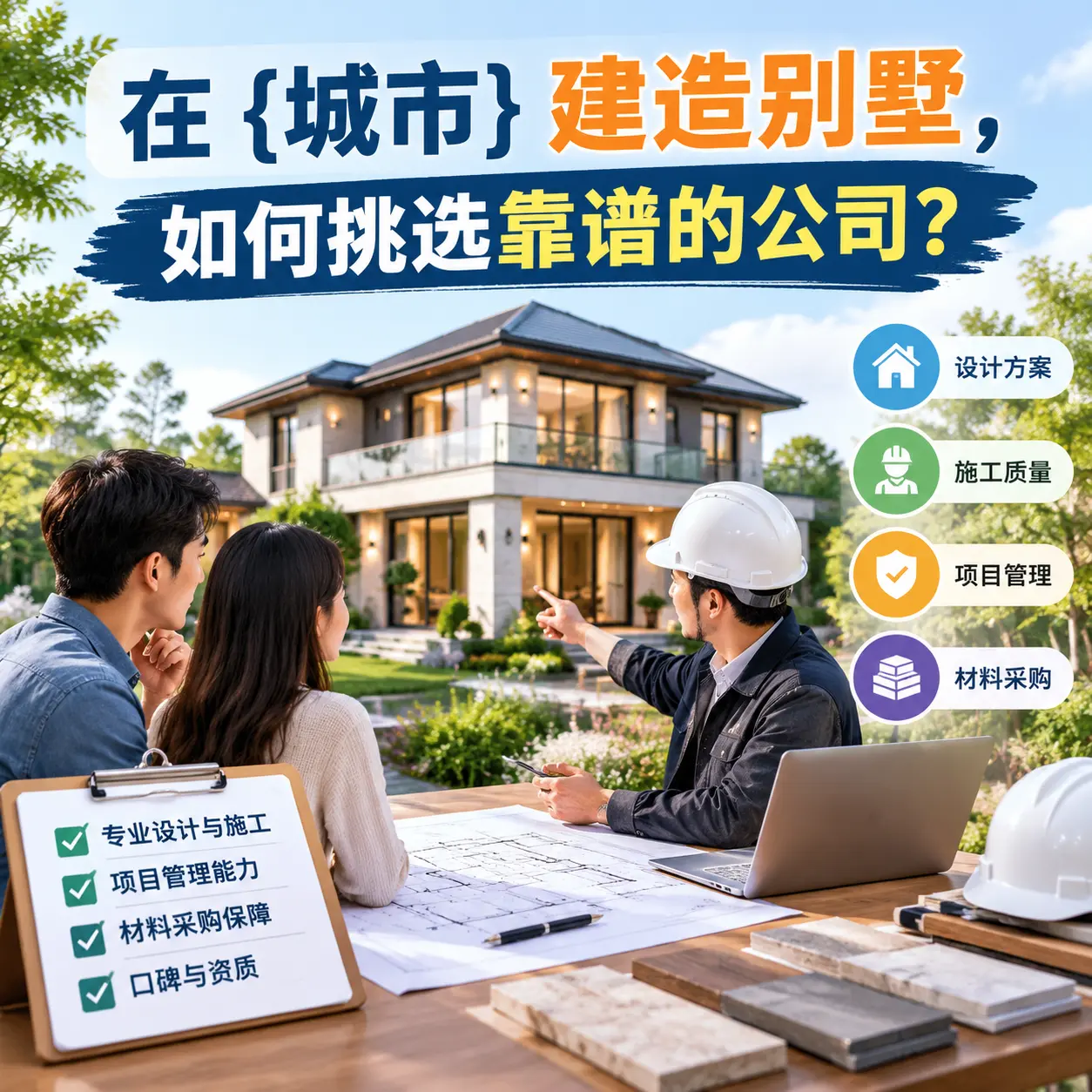在 松桃 建造别墅，如何挑选靠谱的公司？