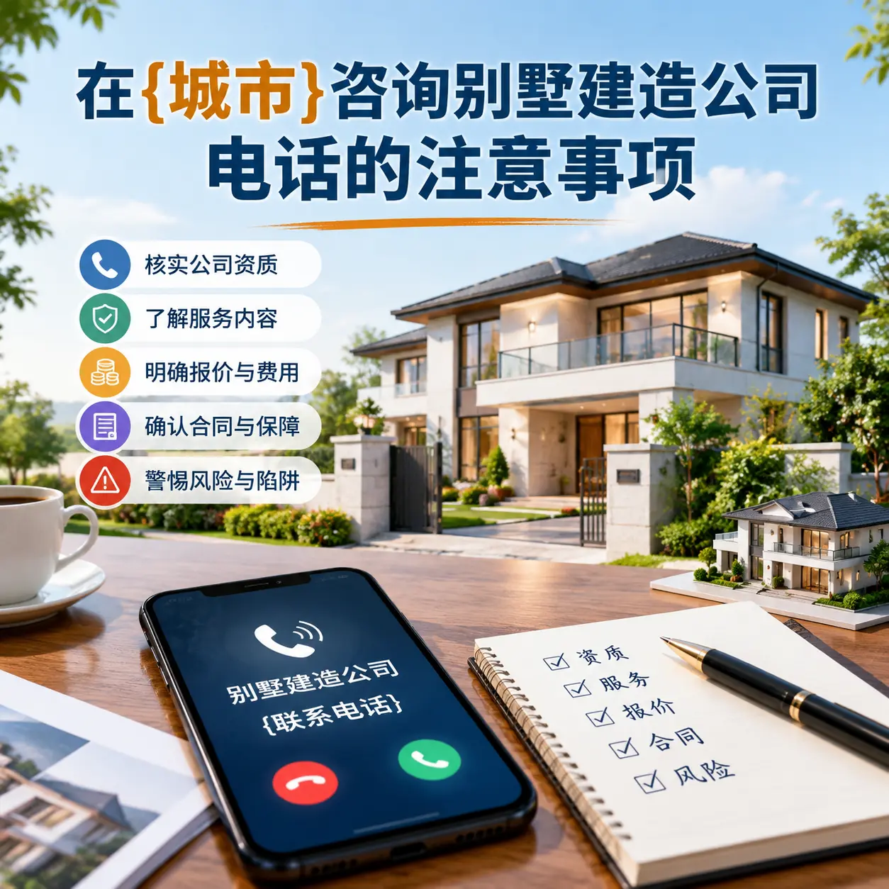 在松桃咨询别墅建造公司电话的注意事项