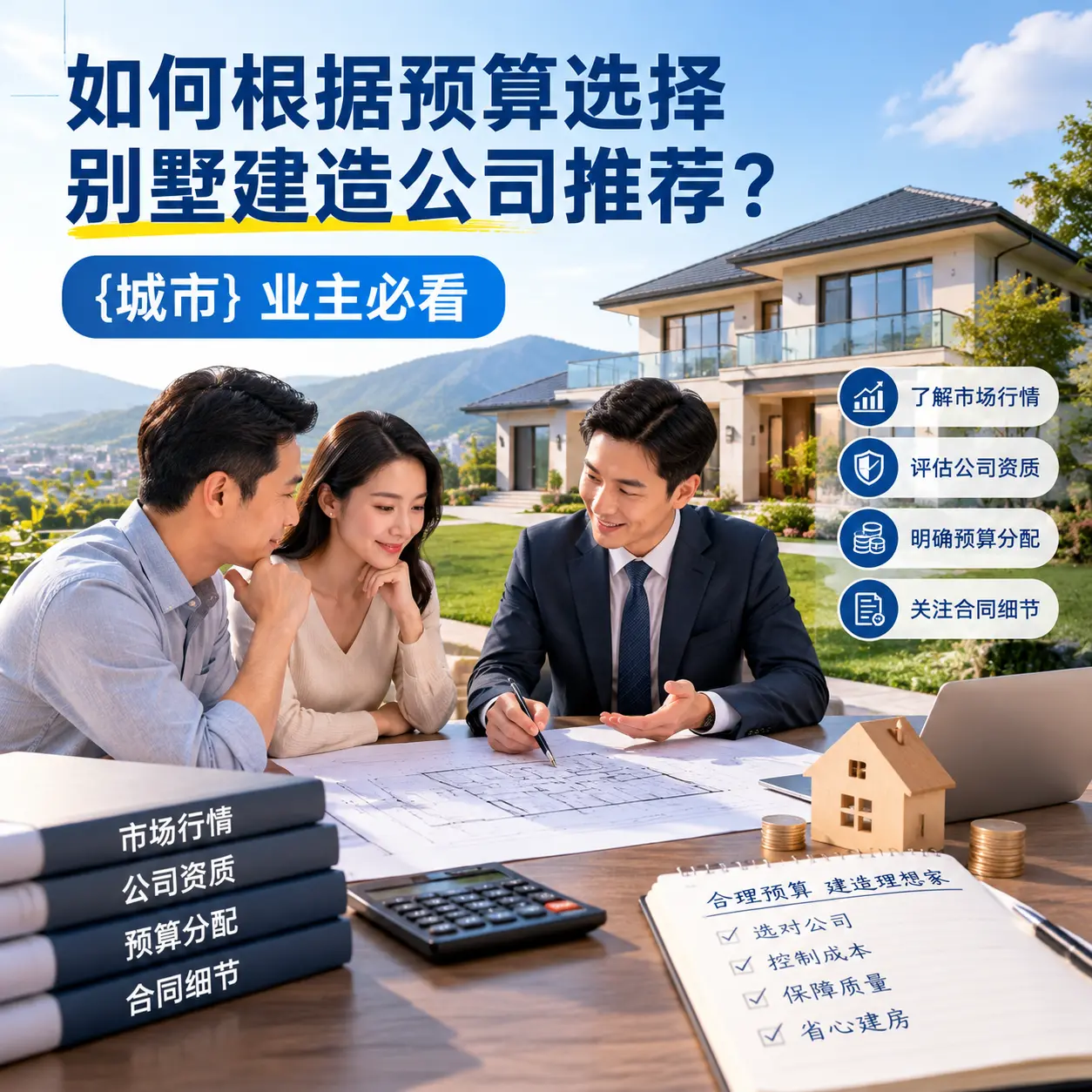 如何根据预算选择别墅建造公司推荐? 松桃 业主必看
