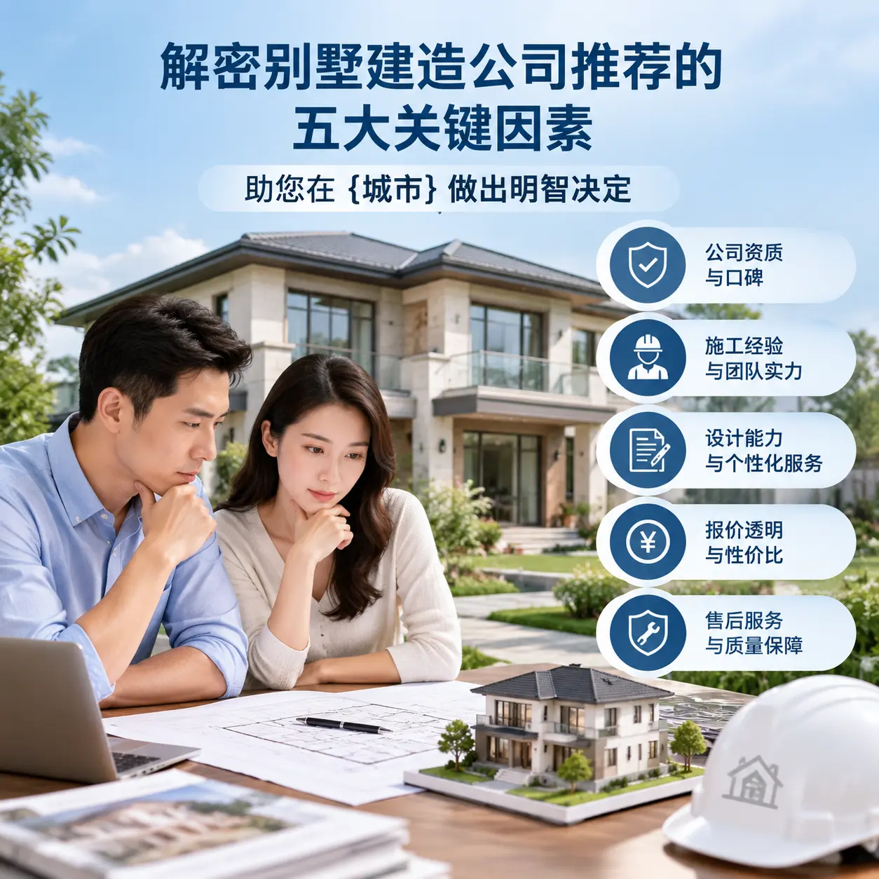 解密别墅建造公司推荐的五大关键因素,助您在 松桃 做出明智决定